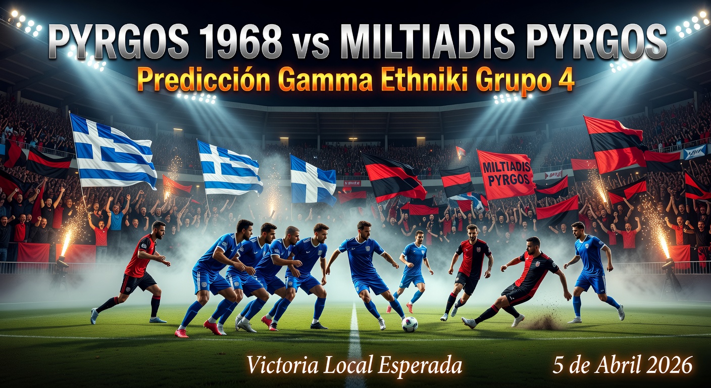 Pyrgos 1968 vs Miltiadis Pyrgos Pronóstico / Prediction