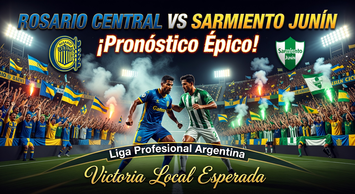 Rosario Central vs Sarmiento Junin Pronóstico / Prediction