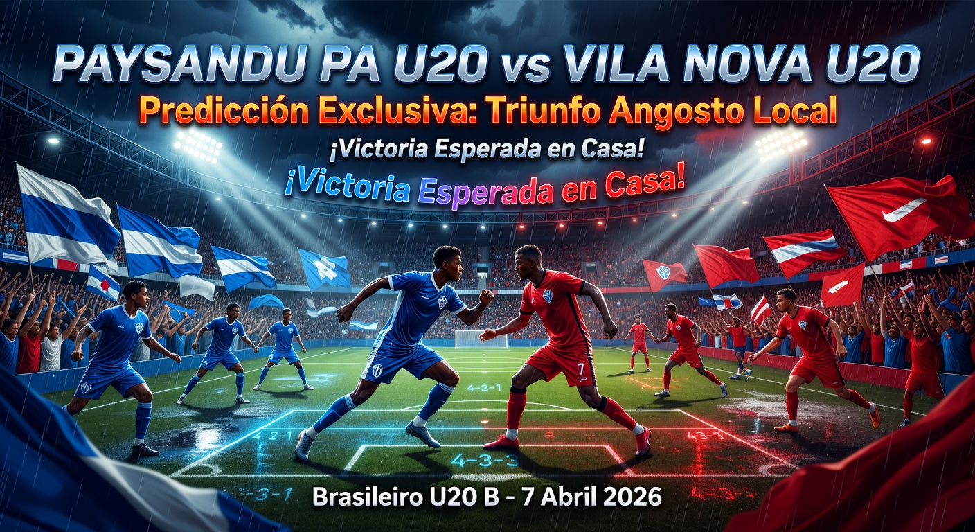 Paysandu PA U20 vs Vila Nova U20 Pronóstico / Prediction