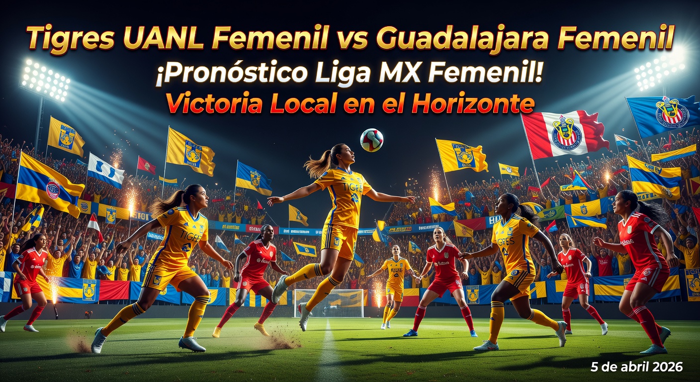 Tigres UANL W vs Guadalajara W Pronóstico / Prediction