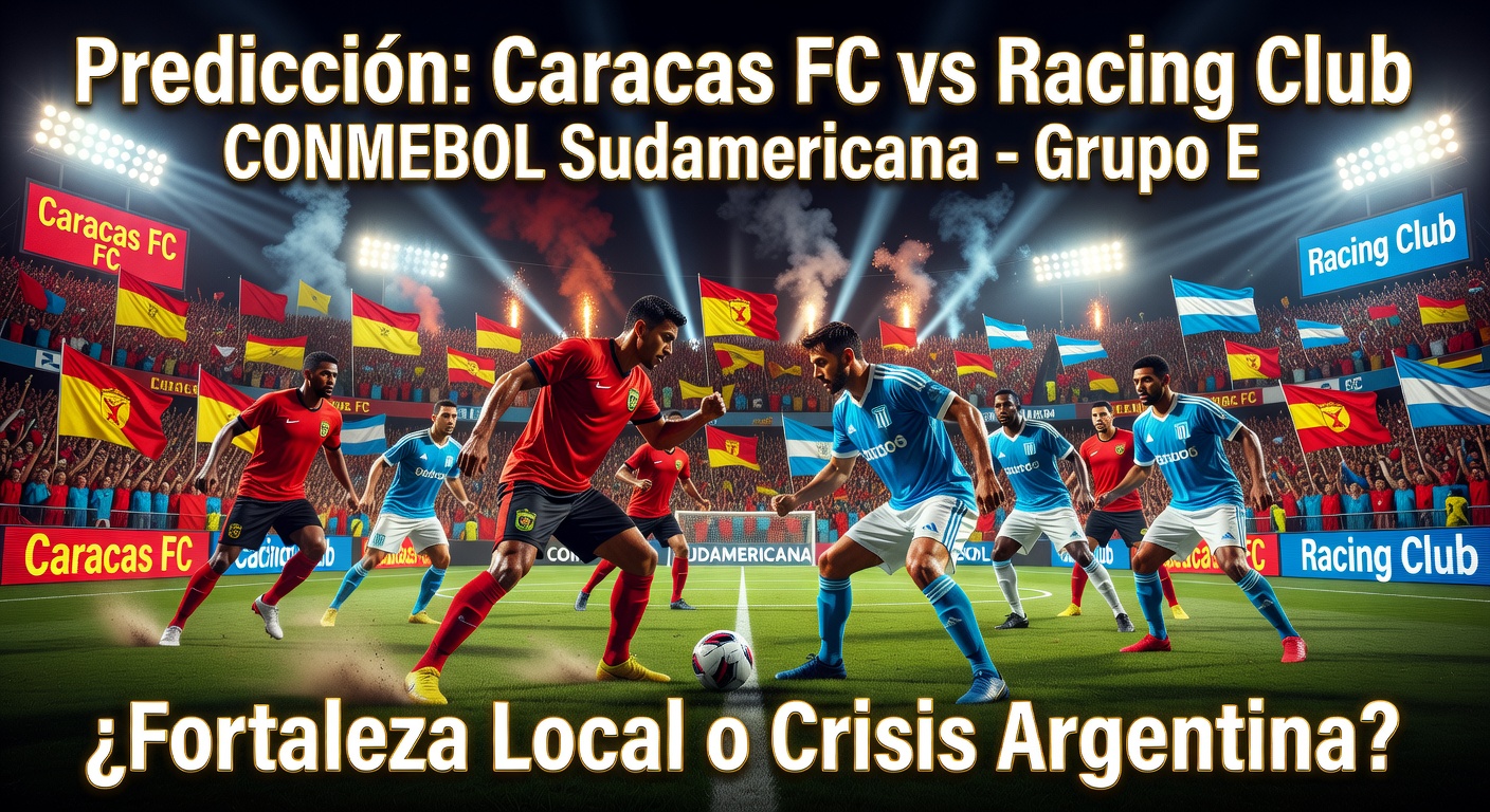 Caracas FC vs Racing Club Pronóstico / Prediction