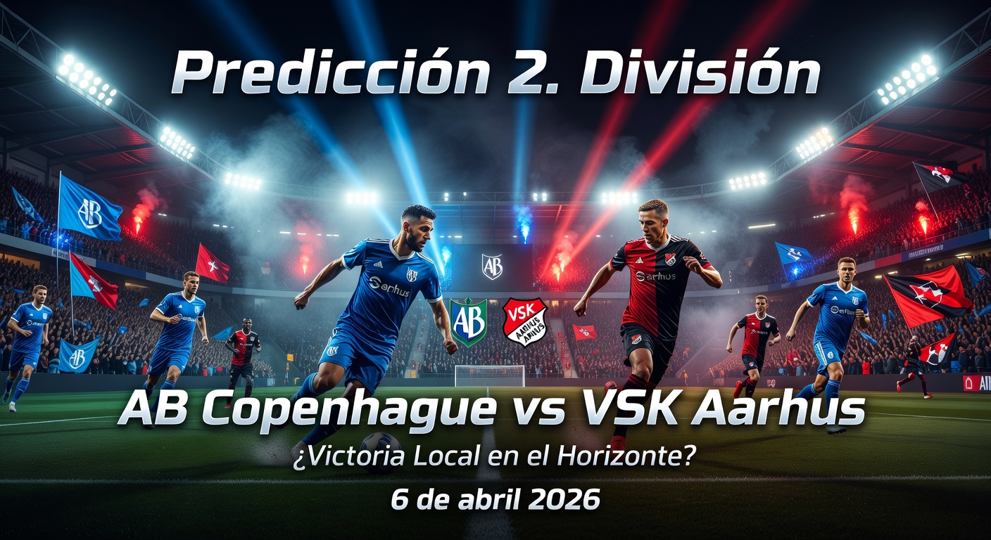 AB Copenhagen vs VSK Århus Pronóstico / Prediction