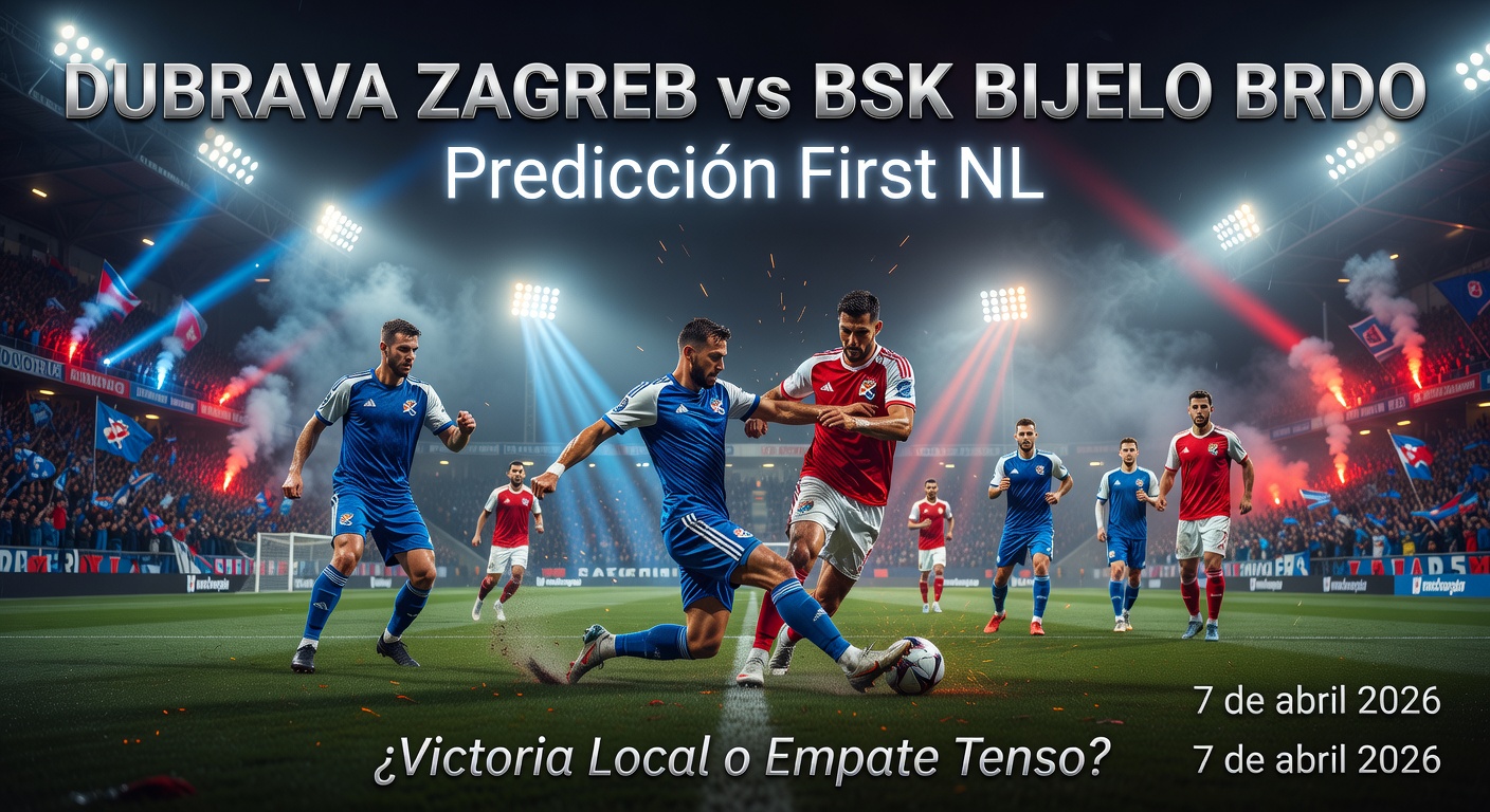 Dubrava Zagreb vs Bsk Bijelo Brdo Pronóstico / Prediction