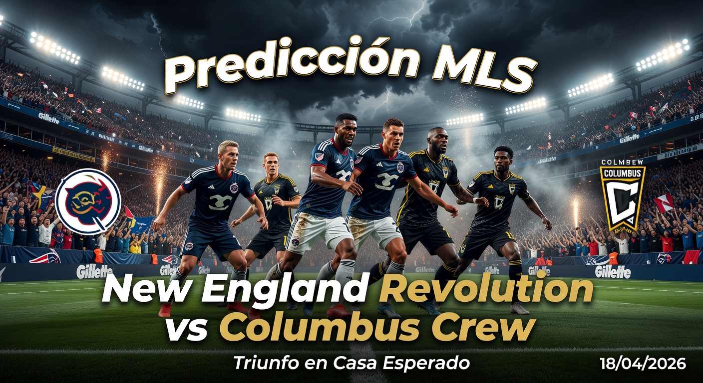 New England Revolution vs Columbus Crew Pronóstico / Prediction
