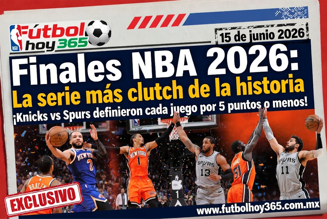 Finales NBA 2026 La serie más clutch de la historia