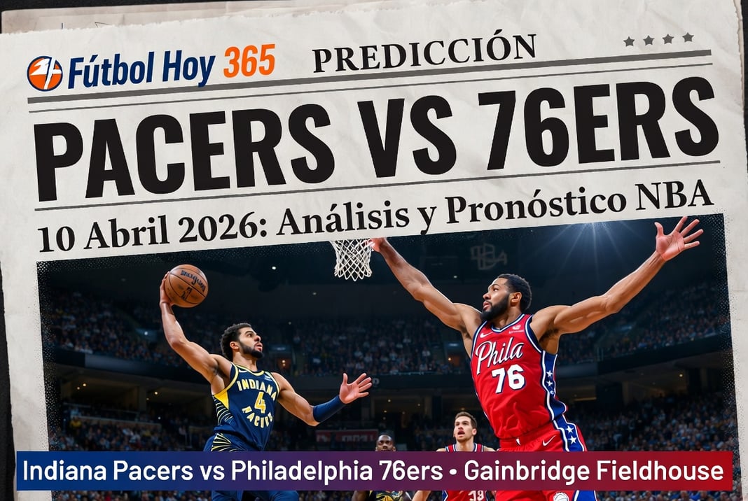 Predicción Pacers vs 76ers 10 Abril 2026 Análisis y Pronóstico NBA