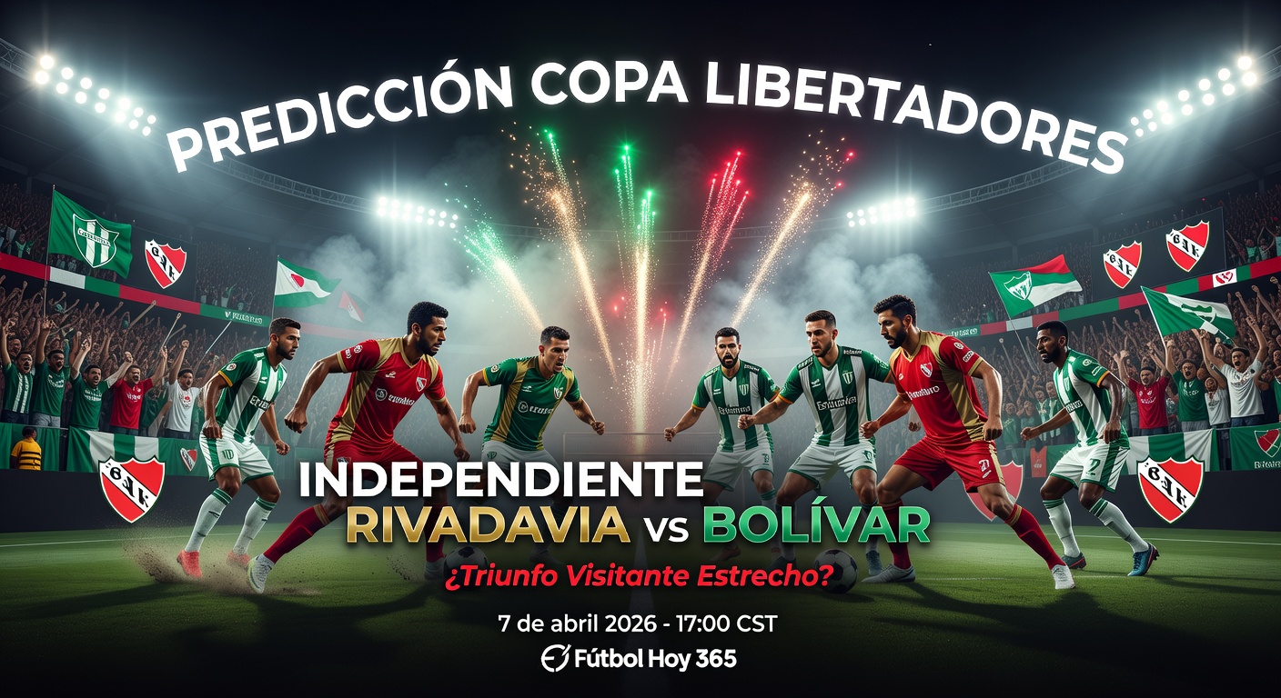 Independ. Rivadavia vs Bolívar Pronóstico / Prediction