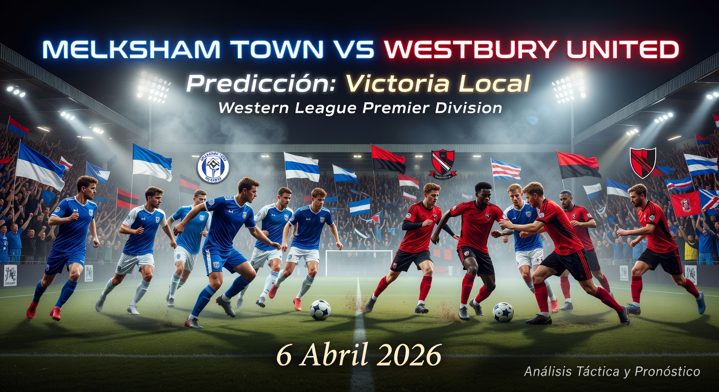 Melksham Town vs Westbury United Pronóstico / Prediction