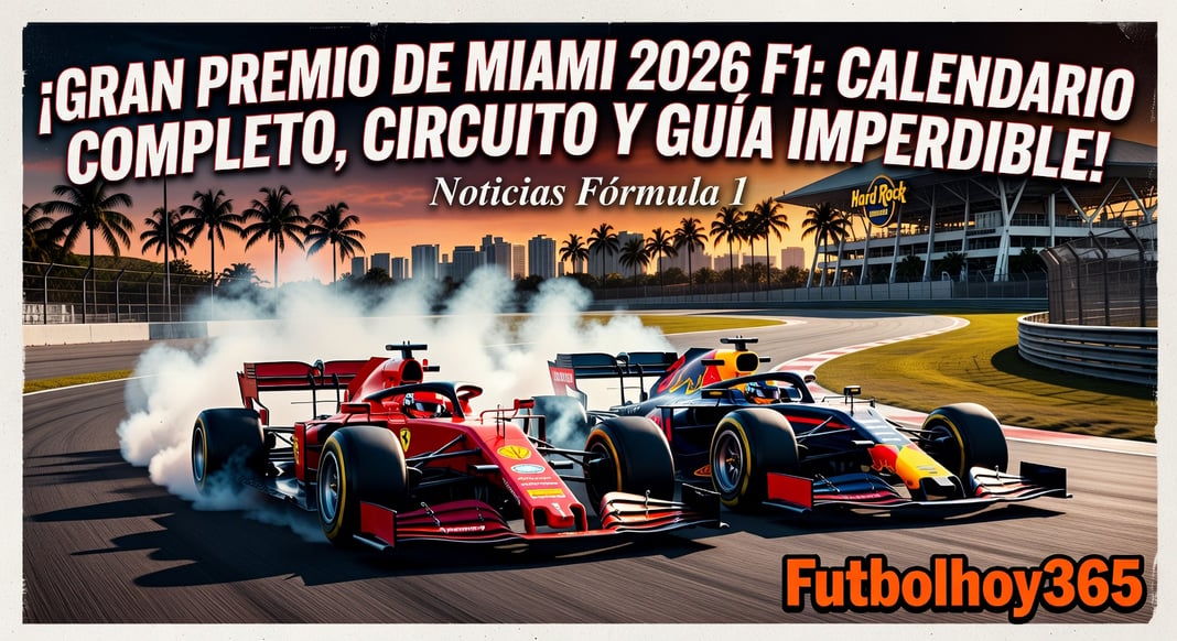 Gran Premio de Miami 2026 F1: Calendario Completo, Circuito y Guía para Ver la Carrera