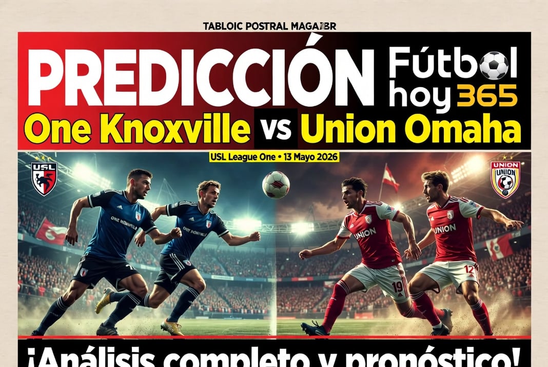Prediccion One Knoxville vs Union Omaha USL League One 13 Mayo 2026