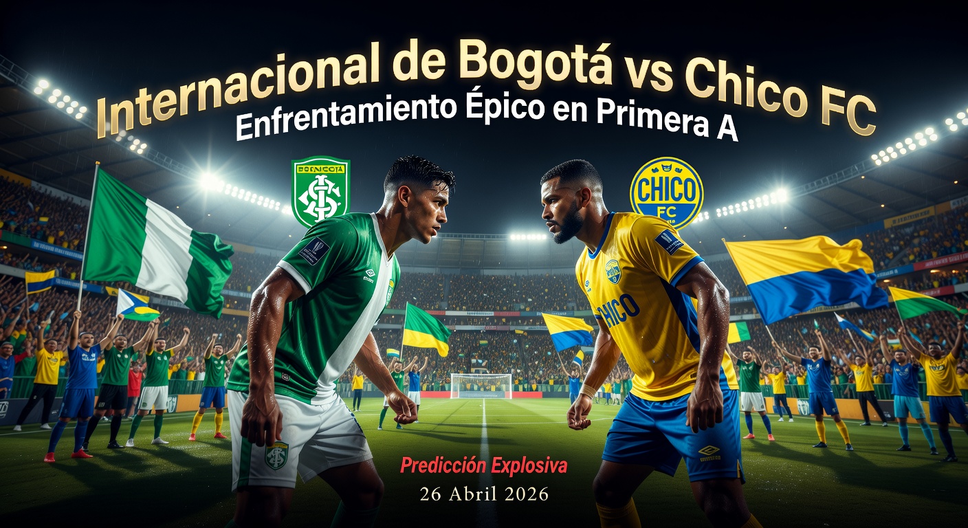 Internacional de Bogota vs Chico Pronóstico / Prediction