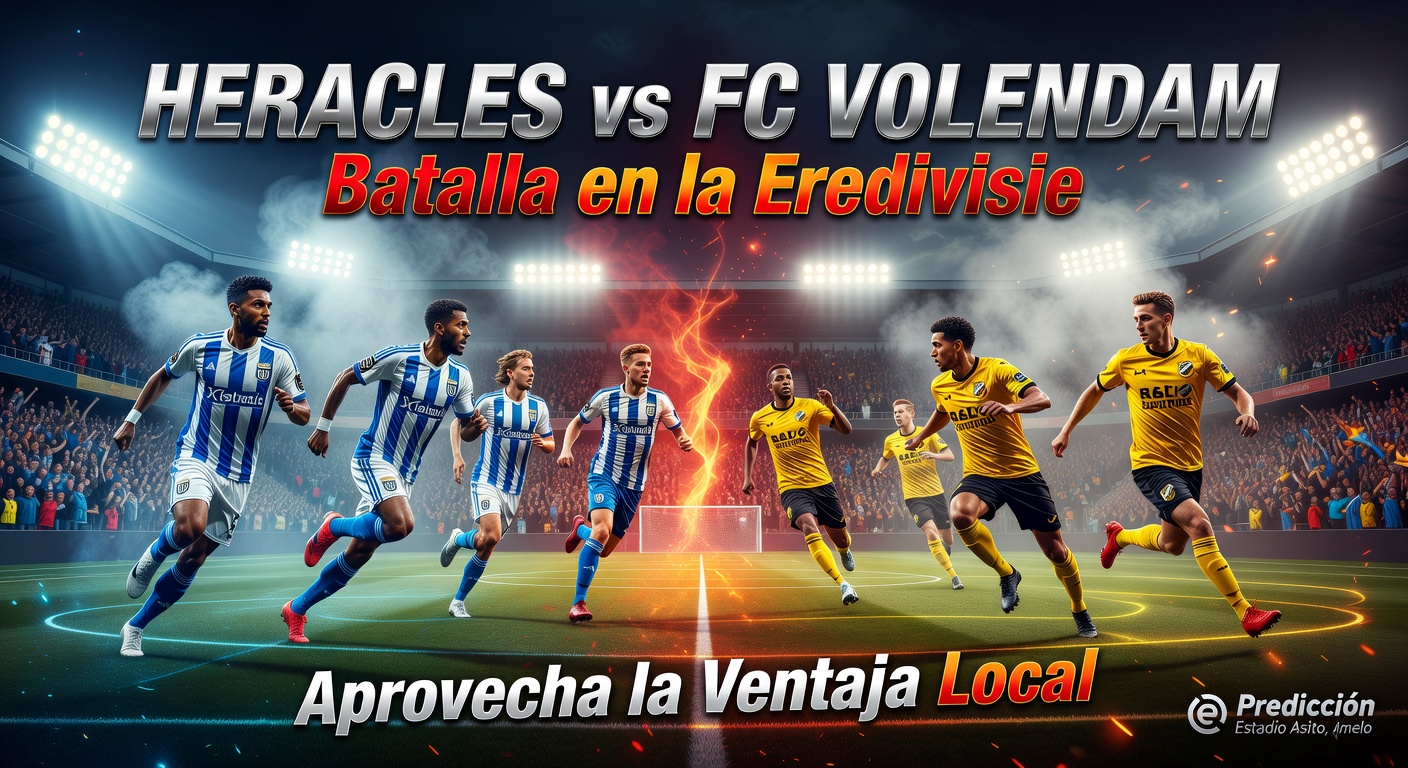 Heracles vs FC Volendam Pronóstico / Prediction