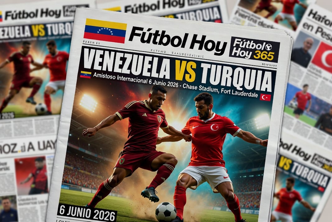 Venezuela vs Turquia Amistoso Internacional 6 Junio 2026