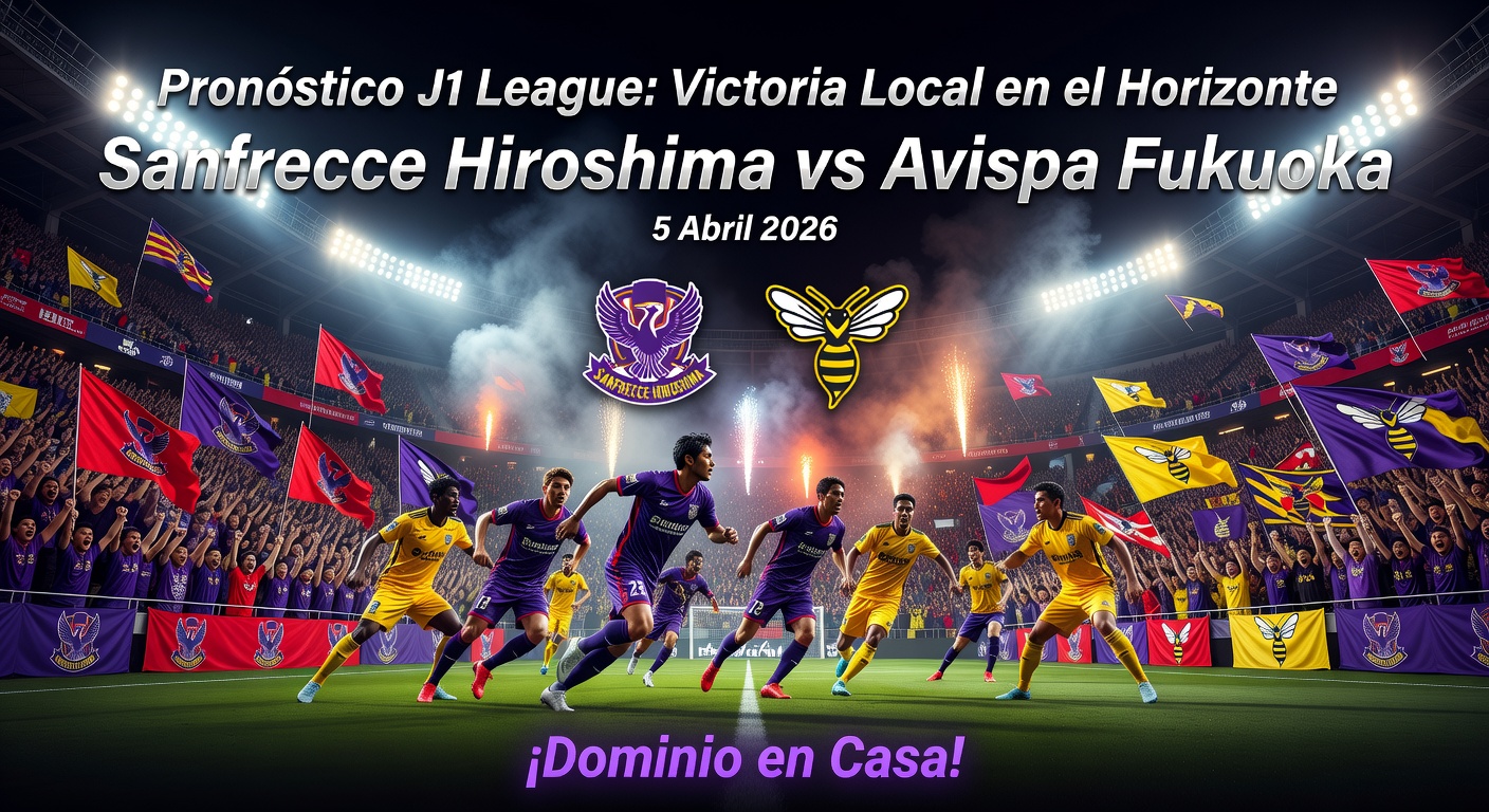 Sanfrecce Hiroshima vs Avispa Fukuoka Pronóstico / Prediction