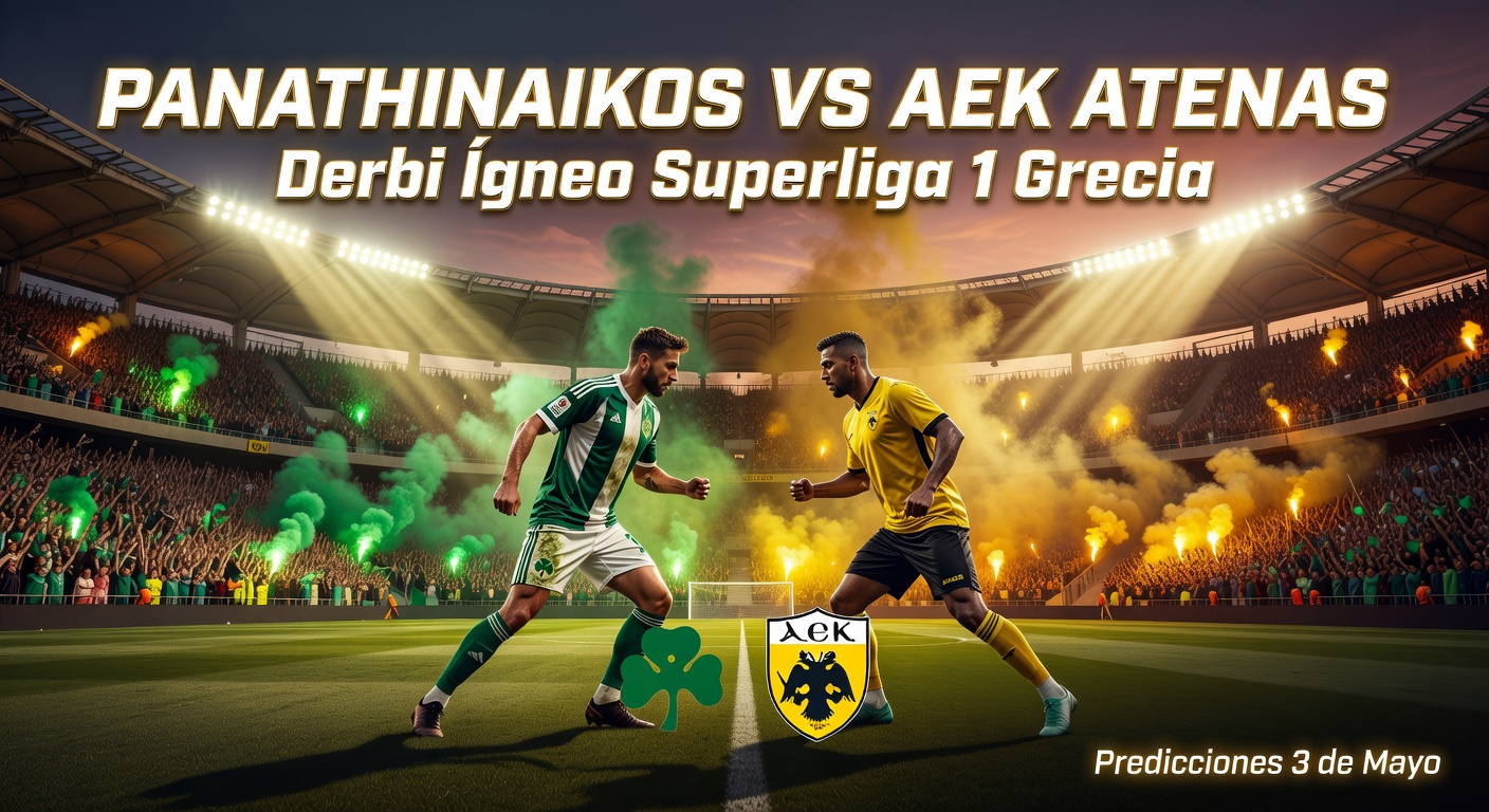 Panathinaikos vs AEK Athens FC Pronóstico / Prediction