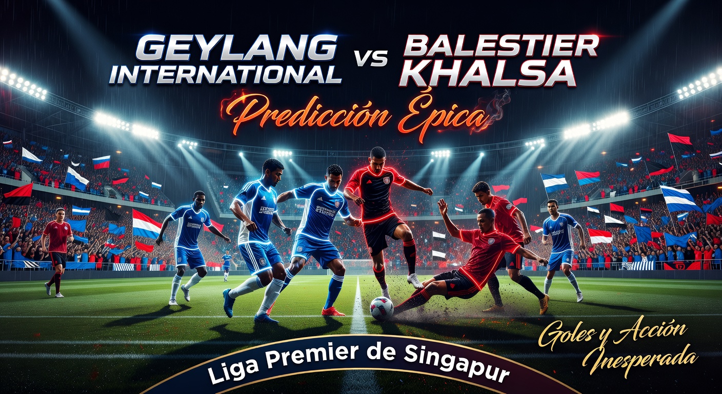 Geylang International vs Balestier Khalsa Pronóstico / Prediction