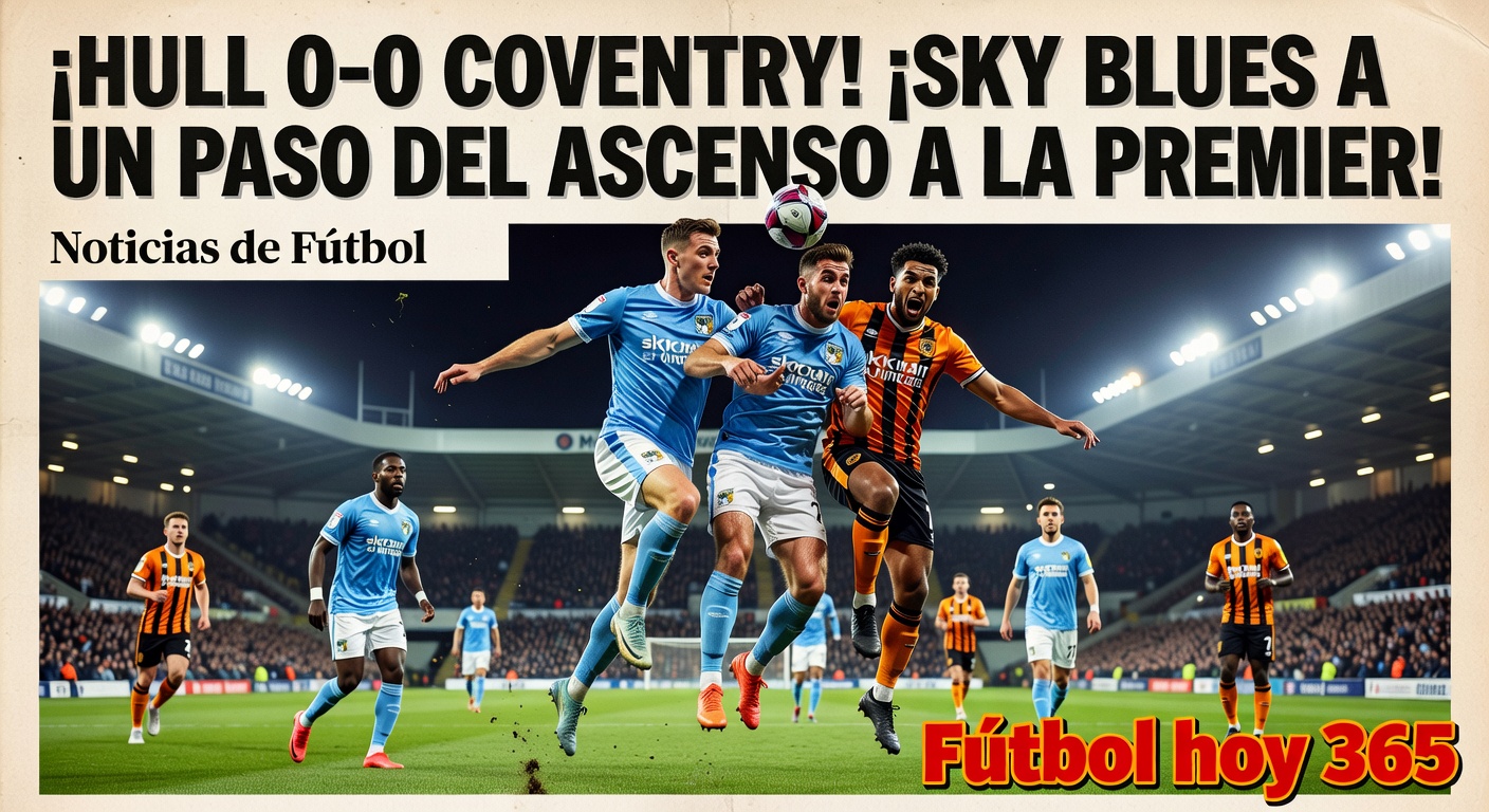 Hull City 0-0 Coventry City: Goalless draw boosts Sky Blues' promotion hopes (Sky Sports)