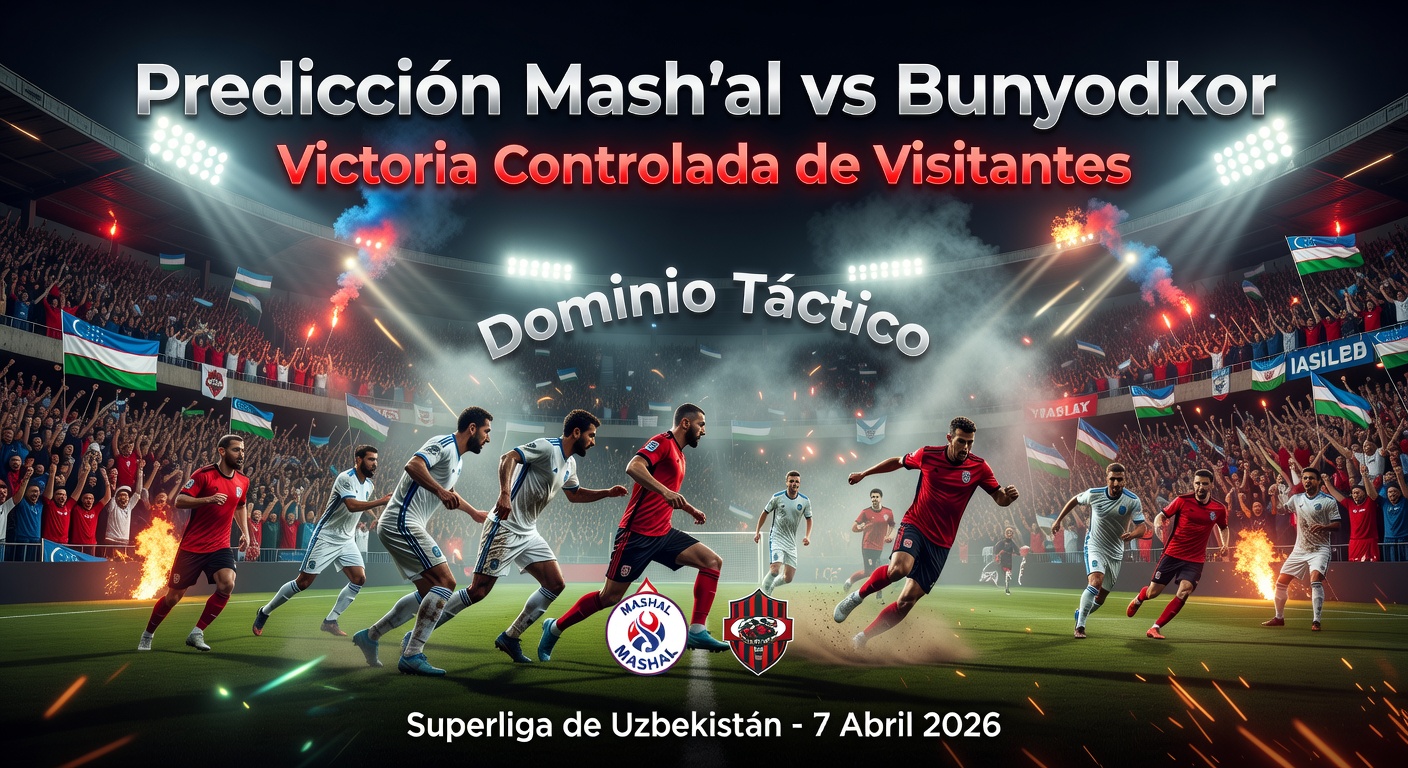 Mash'al vs Bunyodkor Pronóstico / Prediction