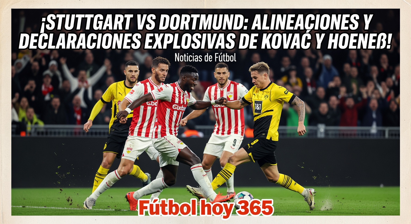 Stuttgart vs Borussia Dortmund Bundesliga Clash