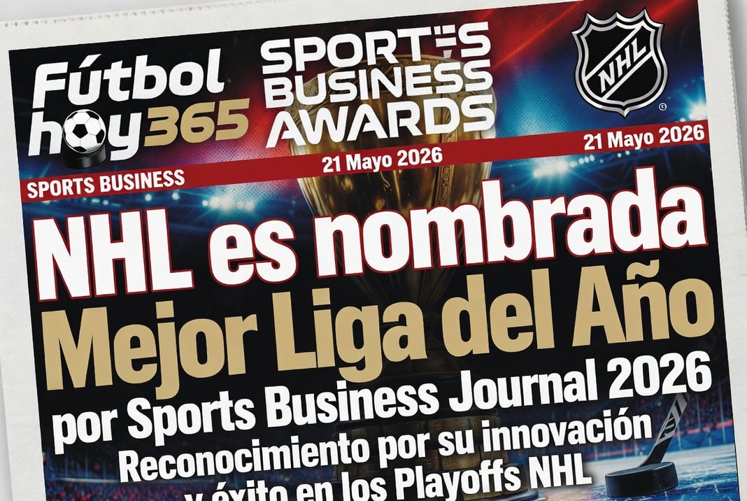 NHL es nombrada Mejor Liga del Año por Sports Business Journal 2026