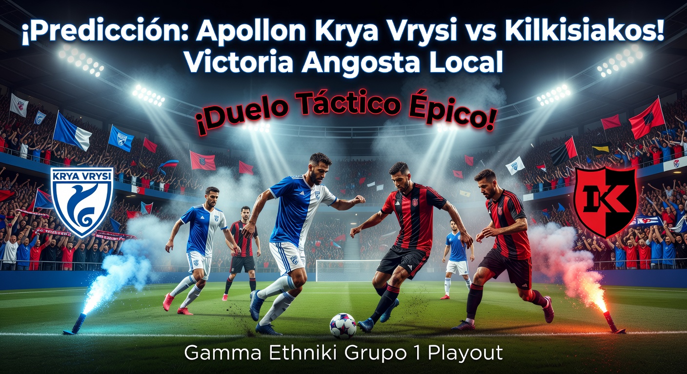 Apollon Krya Vrysi vs Kilkisiakos Pronóstico / Prediction