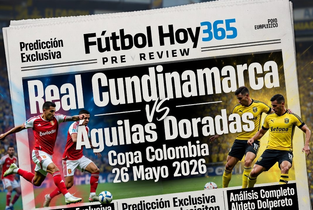 Real Cundinamarca vs Aguilas Doradas Copa Colombia 26 Mayo 2026