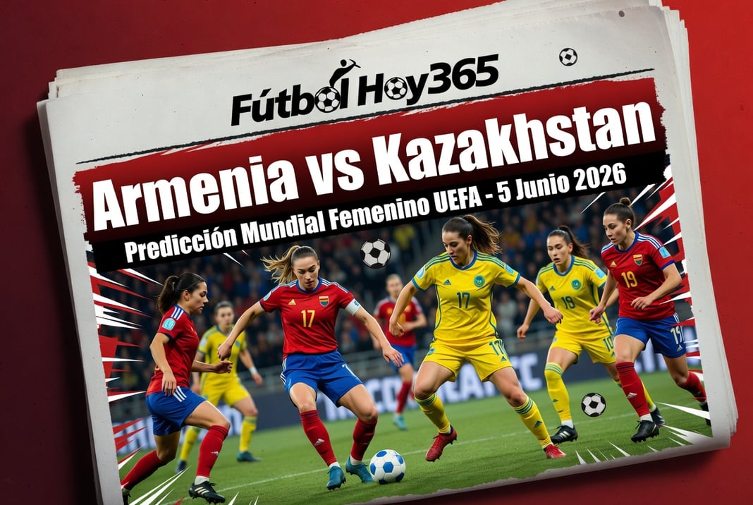Armenia vs Kazakhstan Prediccion Mundial Femenino UEFA 5 Junio 2026