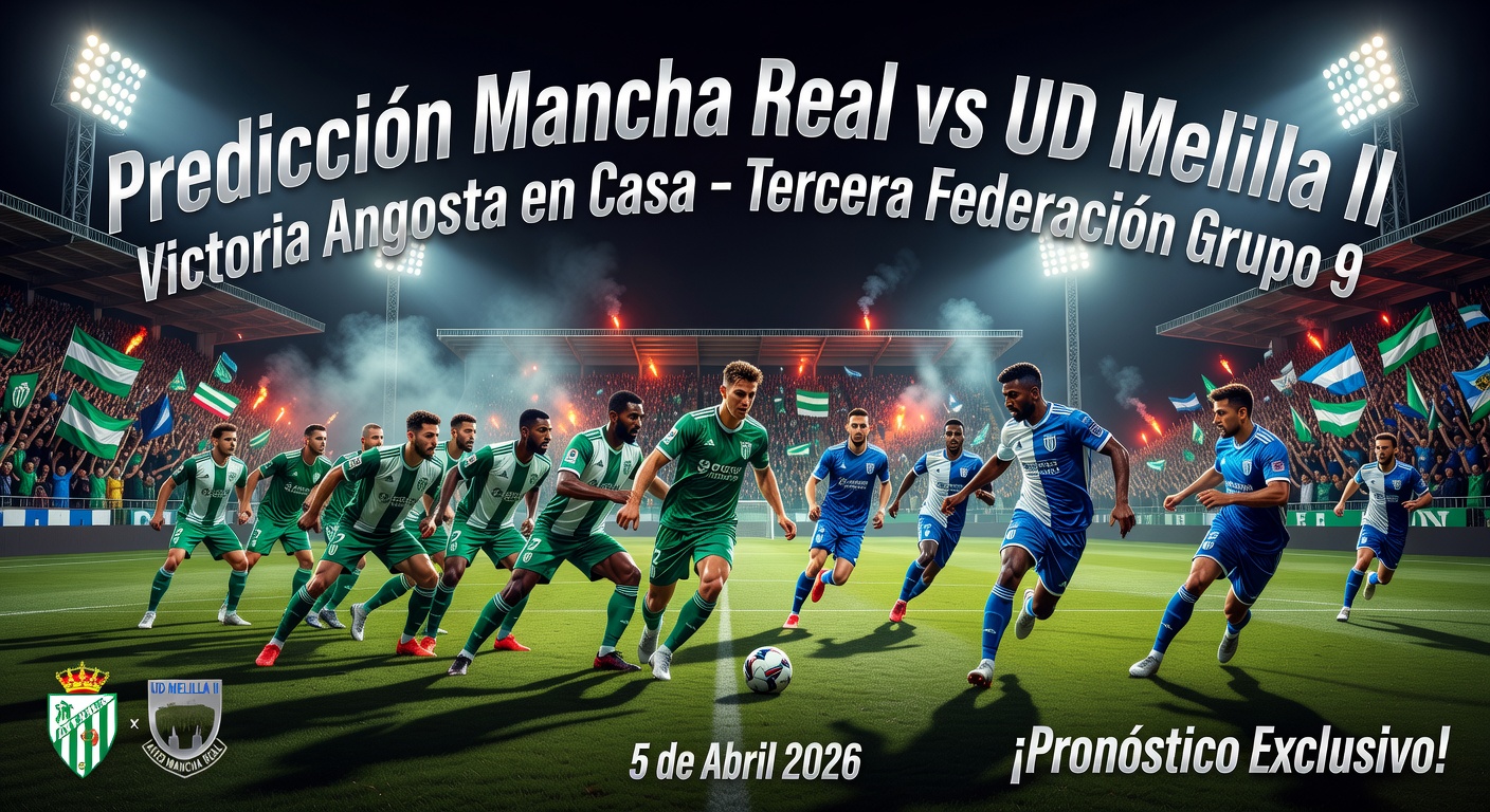 Mancha Real vs UD Melilla II Pronóstico / Prediction