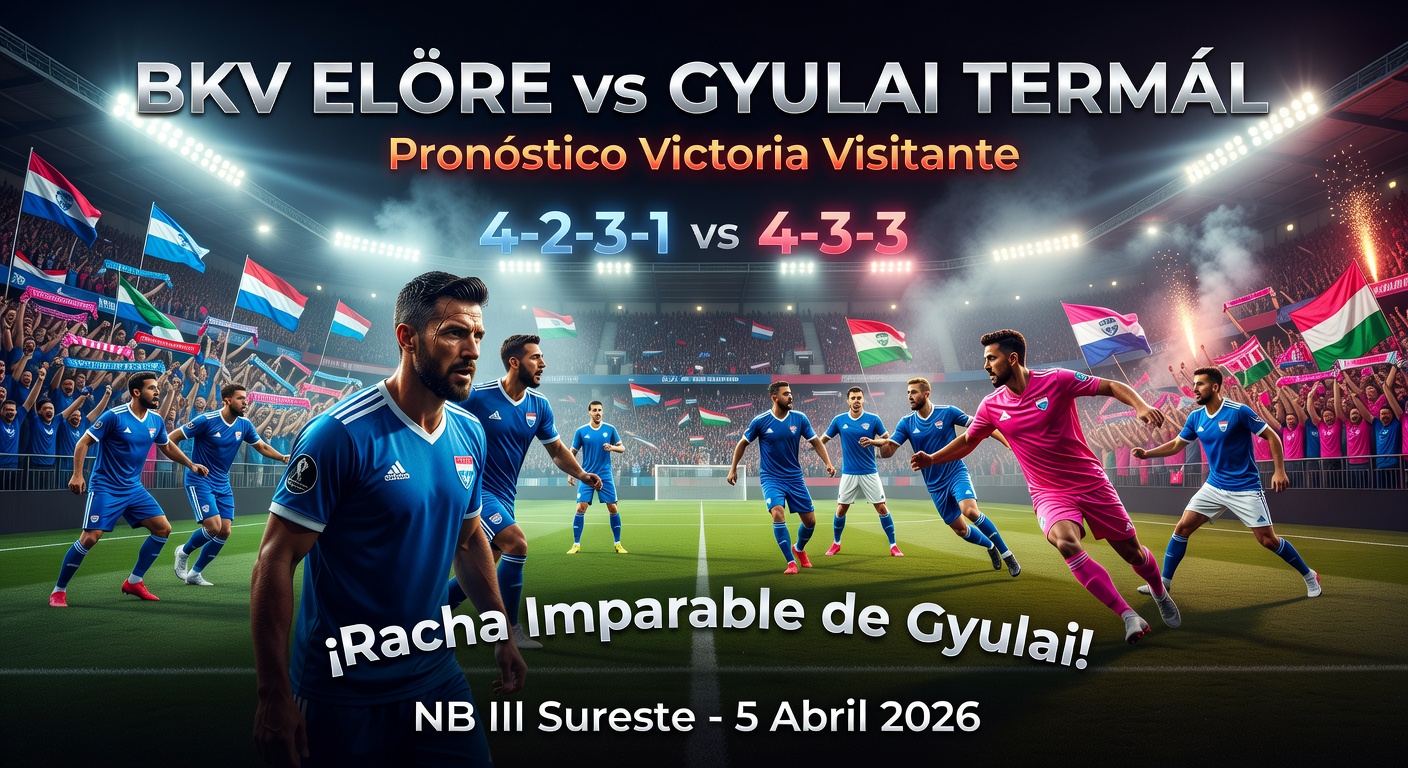BKV Előre vs Gyulai Termál Pronóstico / Prediction