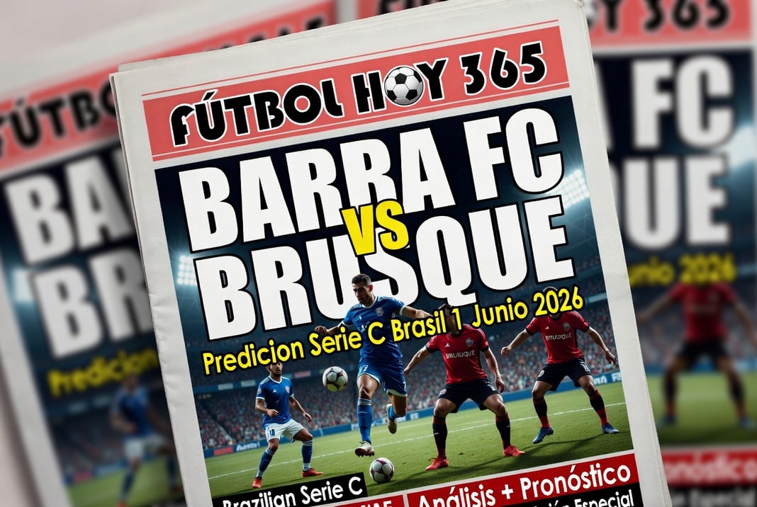 Barra FC vs Brusque Prediccion Serie C Brasil 1 Junio 2026