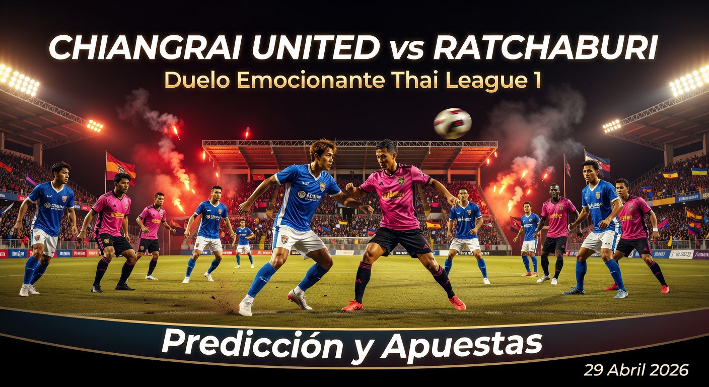 Chiangrai United vs Ratchaburi Pronóstico / Prediction