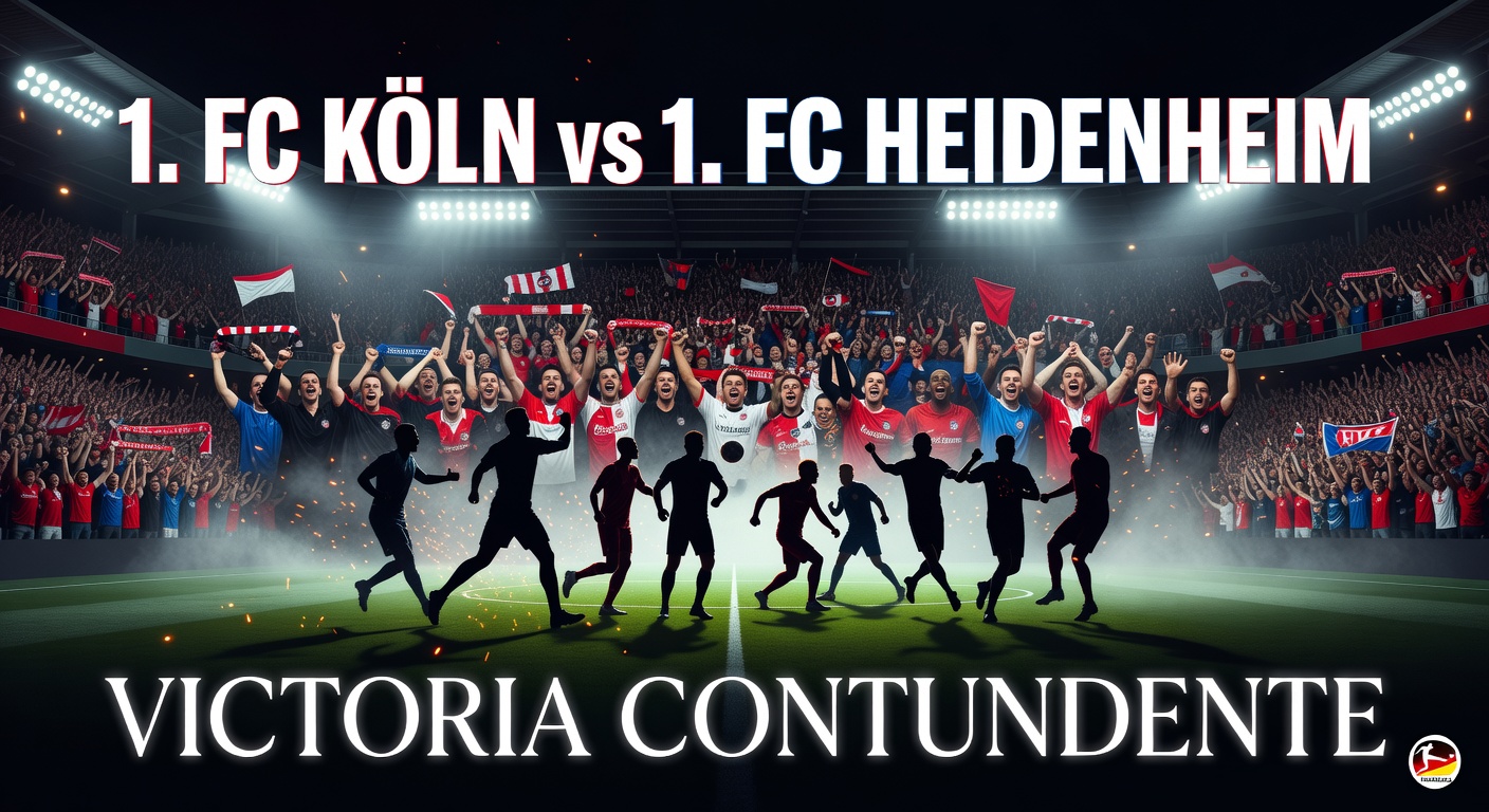 1. FC Köln vs 1. FC Heidenheim