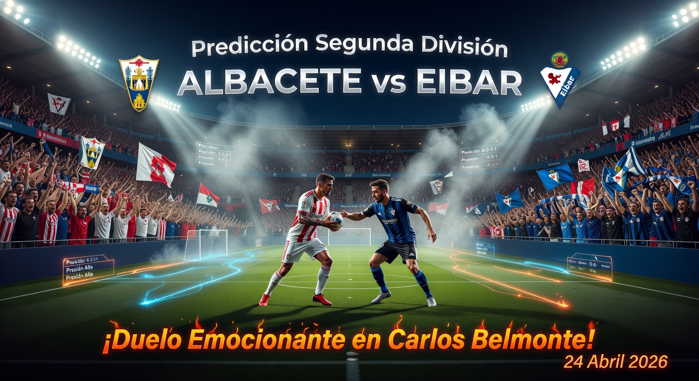 Albacete vs Eibar Pronóstico / Prediction