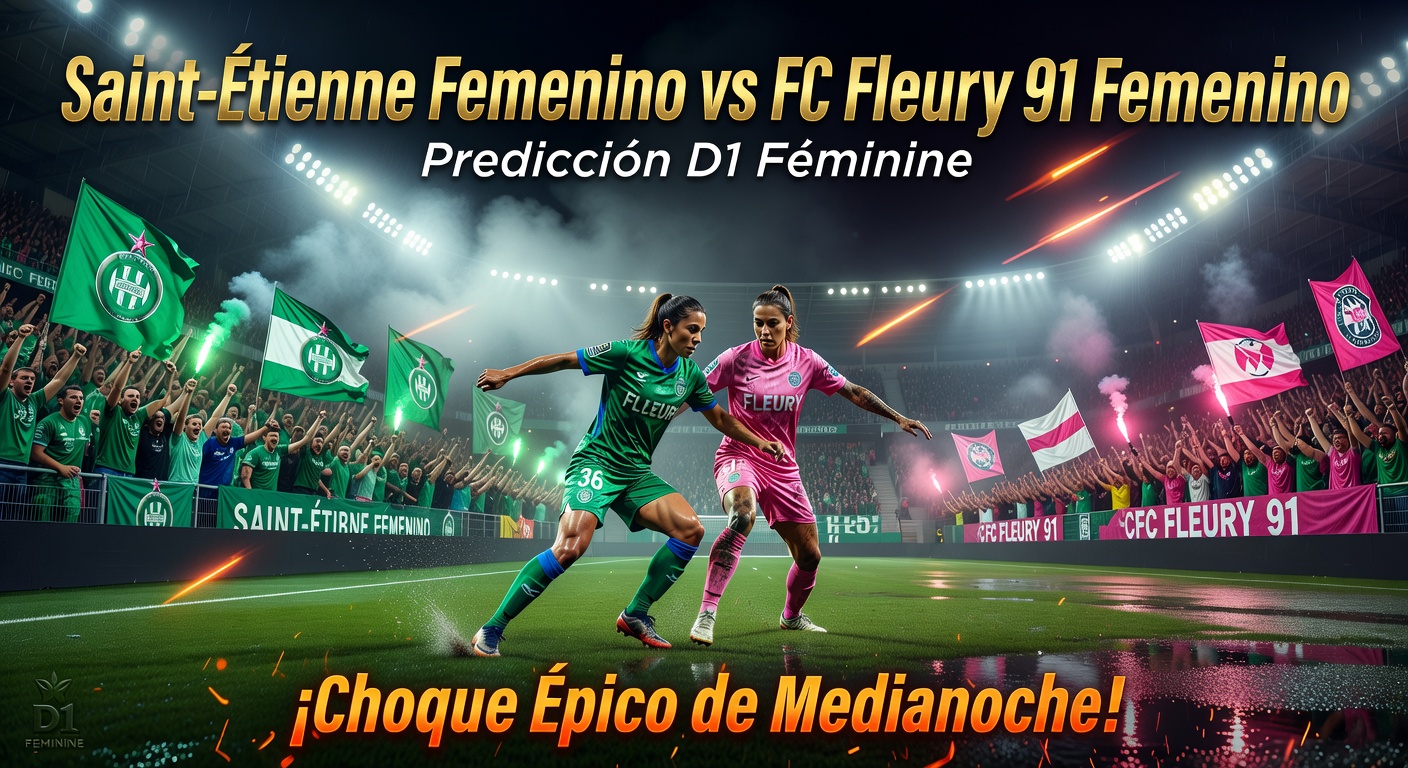 Saint-Étienne W vs FC Fleury 91 W Pronóstico / Prediction