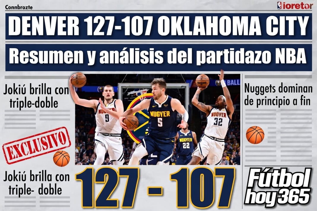 Denver 127-107 Oklahoma City Resumen y análisis del partidazo NBA