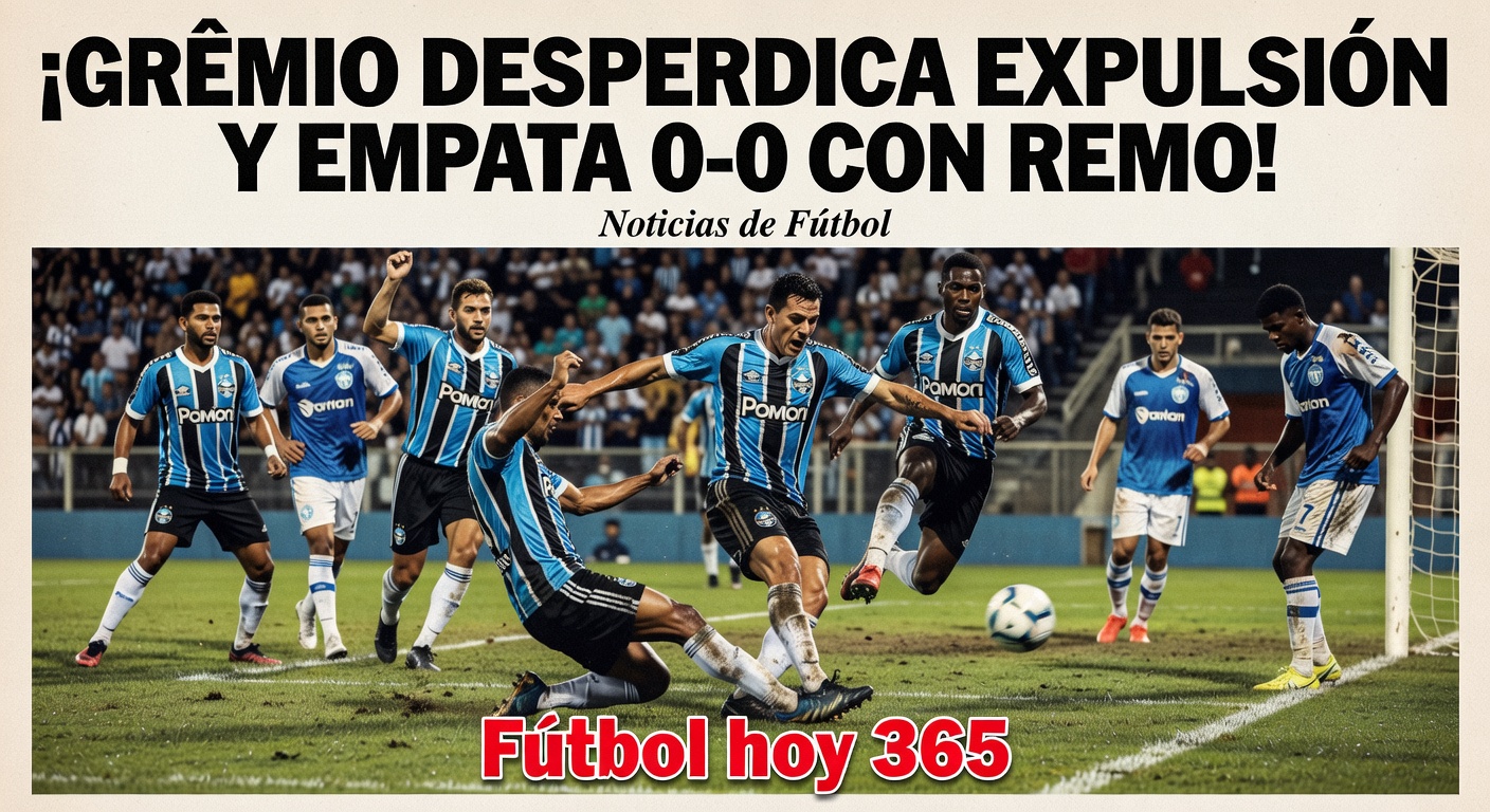 Grêmio 0-0 Remo: Draw in Brazilian Serie A