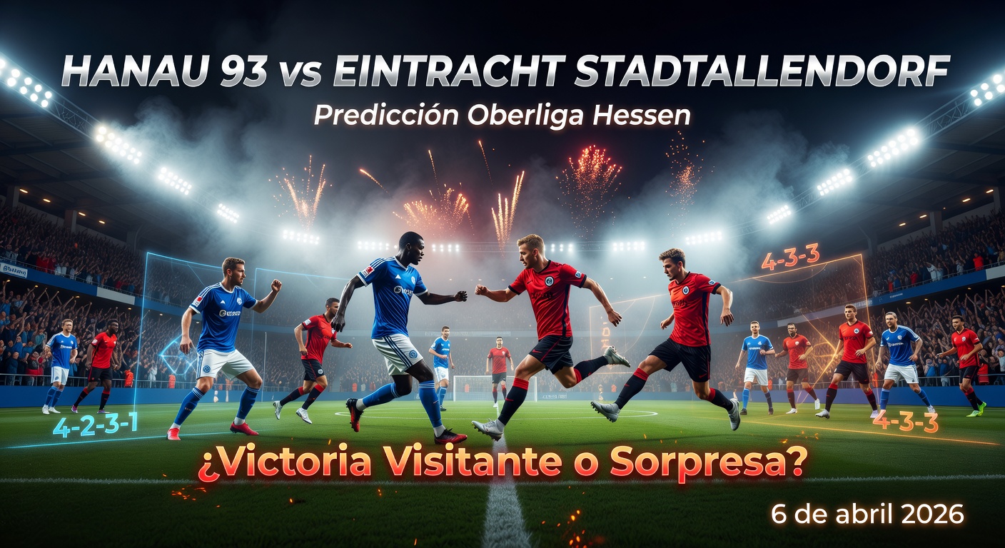 Hanau 93 vs Eintracht Stadtallendorf Pronóstico / Prediction