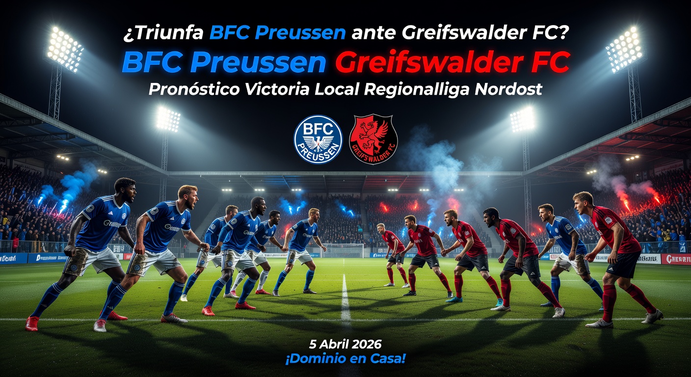 BFC Preussen vs Greifswalder FC Pronóstico / Prediction
