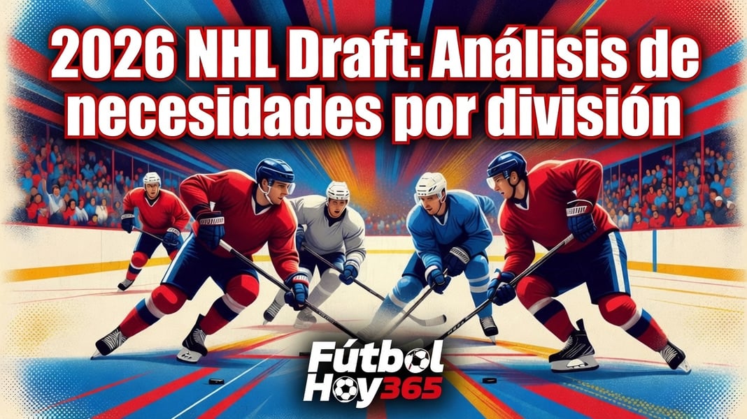 2026 NHL Draft Análisis de necesidades por división