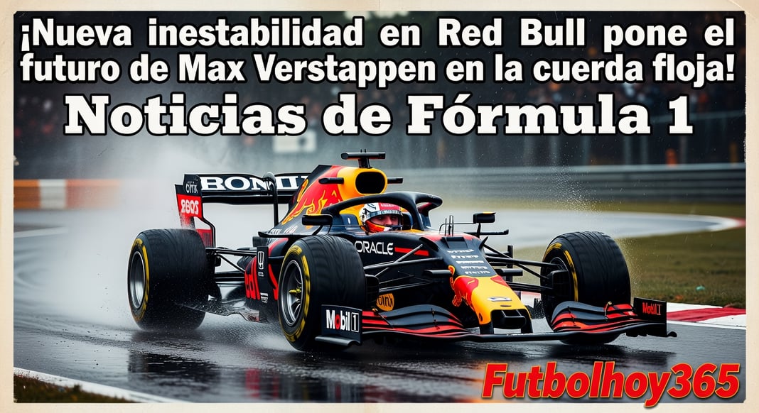 Nueva inestabilidad en Red Bull pone el futuro de Max Verstappen en la cuerda floja