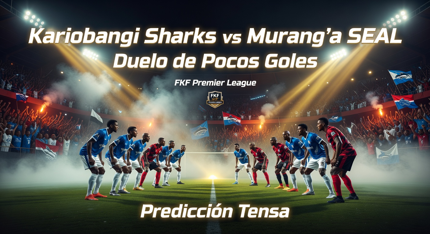Kariobangi Sharks vs Murang'a SEAL Pronóstico / Prediction