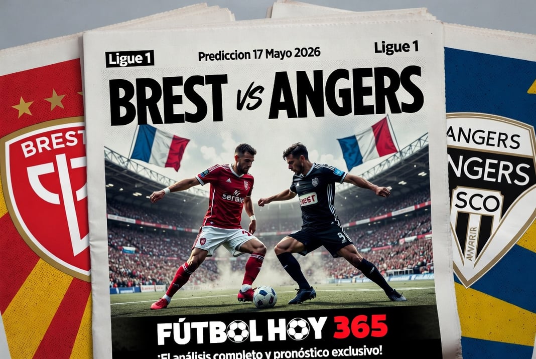 Brest vs Angers Prediccion 17 Mayo 2026 Ligue 1