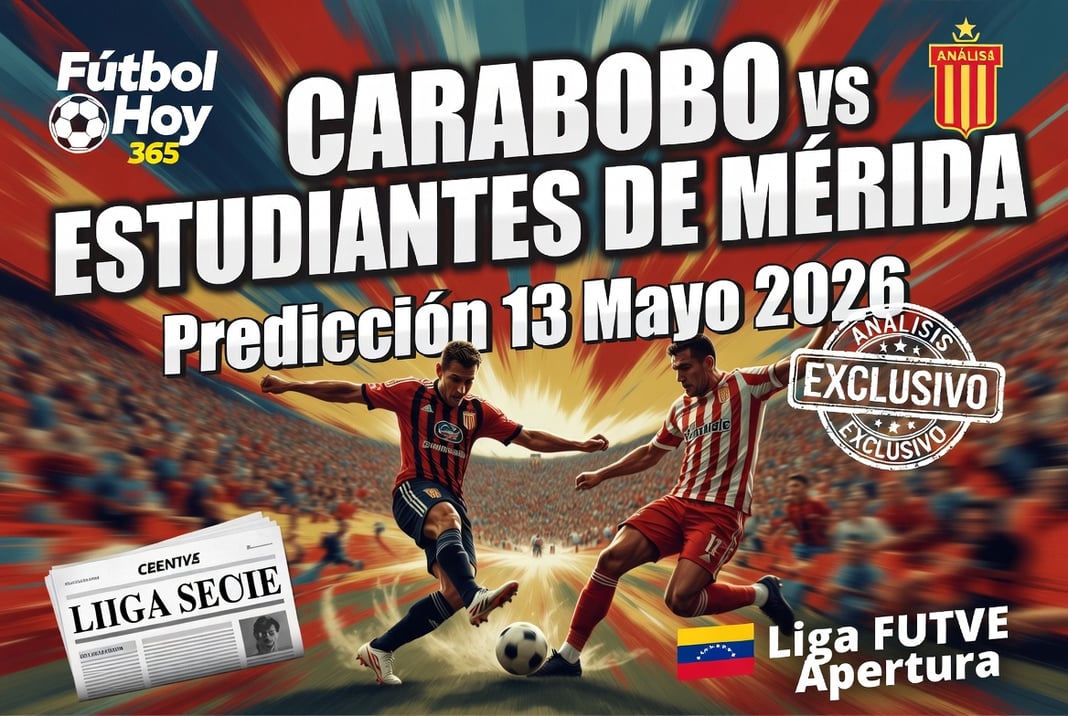 Carabobo vs Estudiantes de Merida Prediccion 13 Mayo 2026