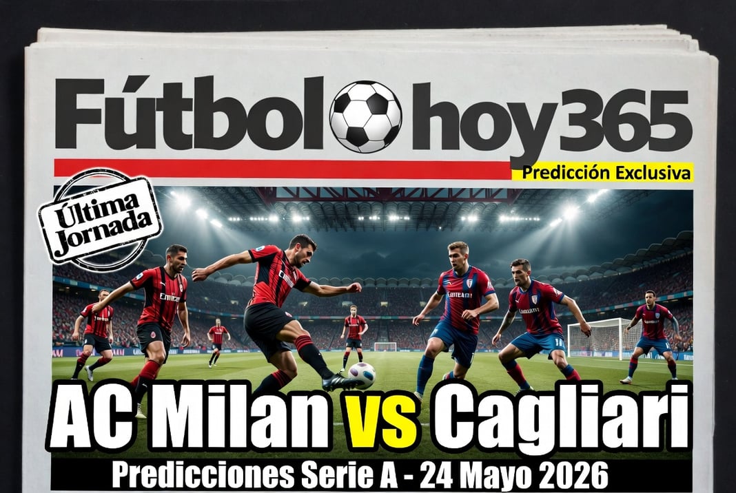 predicciones Serie A AC Milan vs Cagliari 24 Mayo 2026