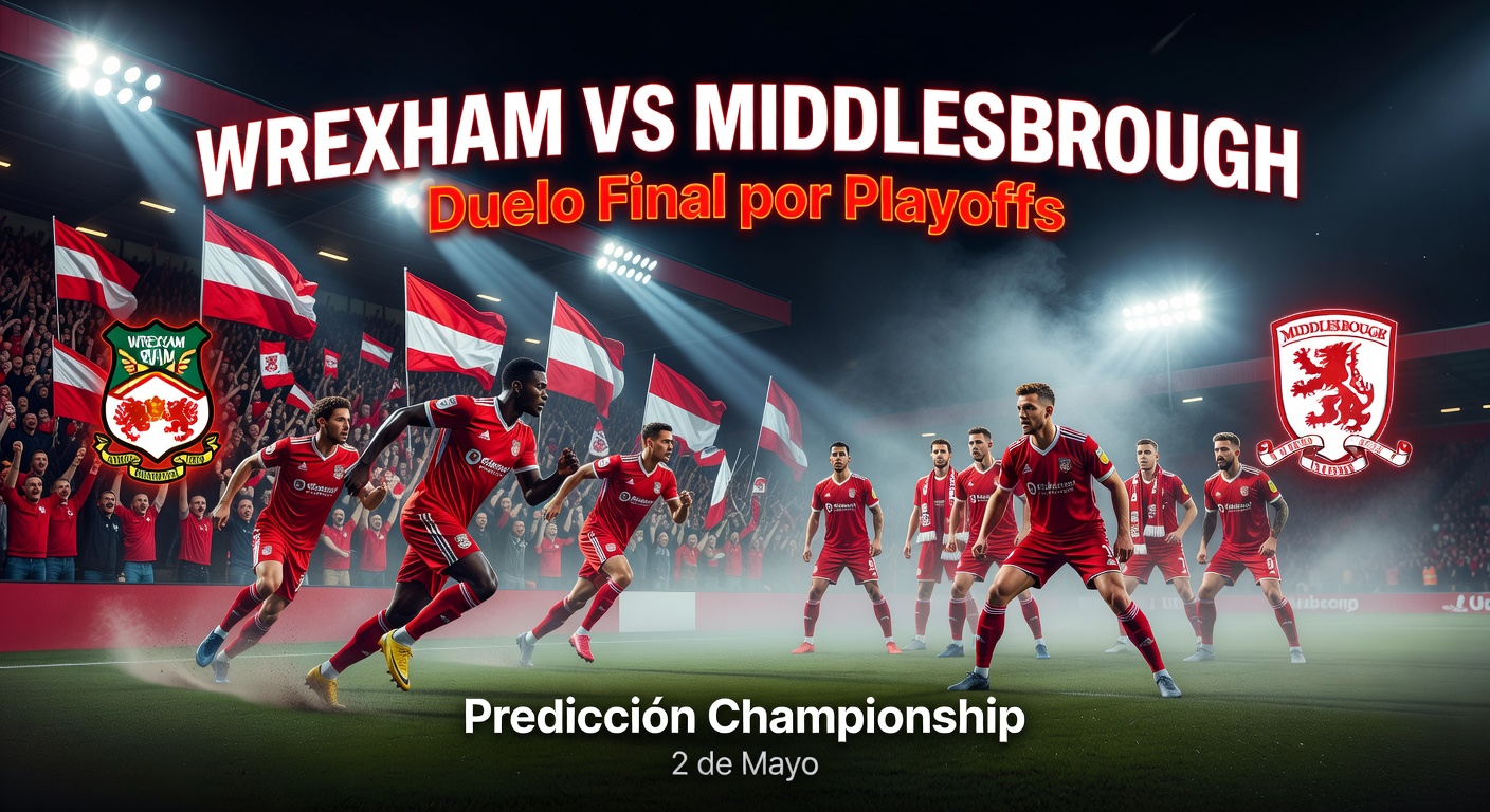 Wrexham vs Middlesbrough Pronóstico / Prediction
