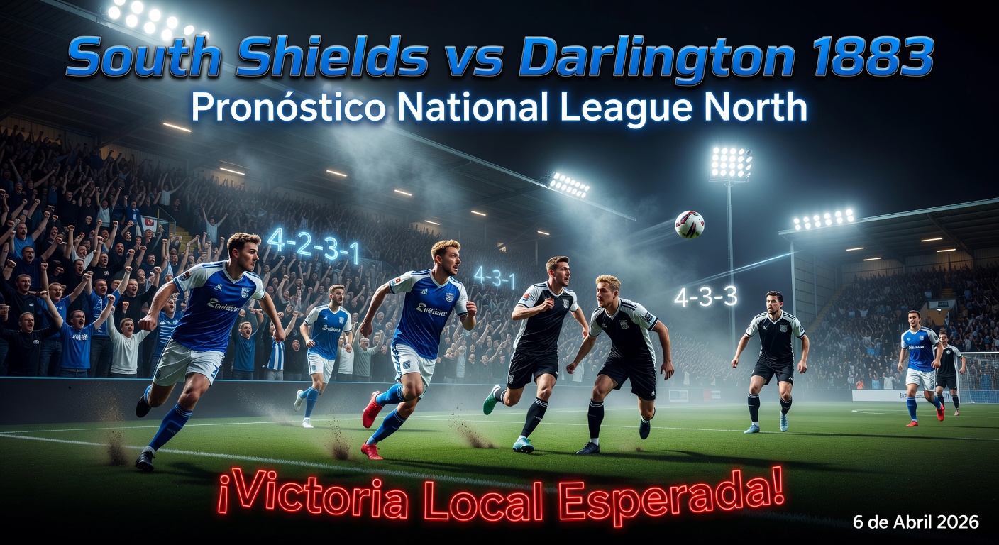 South Shields vs Darlington 1883 Pronóstico / Prediction