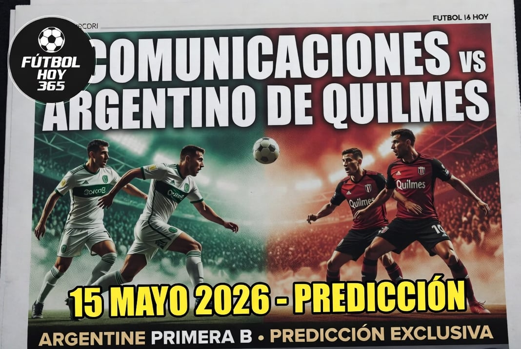 Comunicaciones vs Argentino de Quilmes 15 Mayo 2026 Prediccion Argentine Primera B