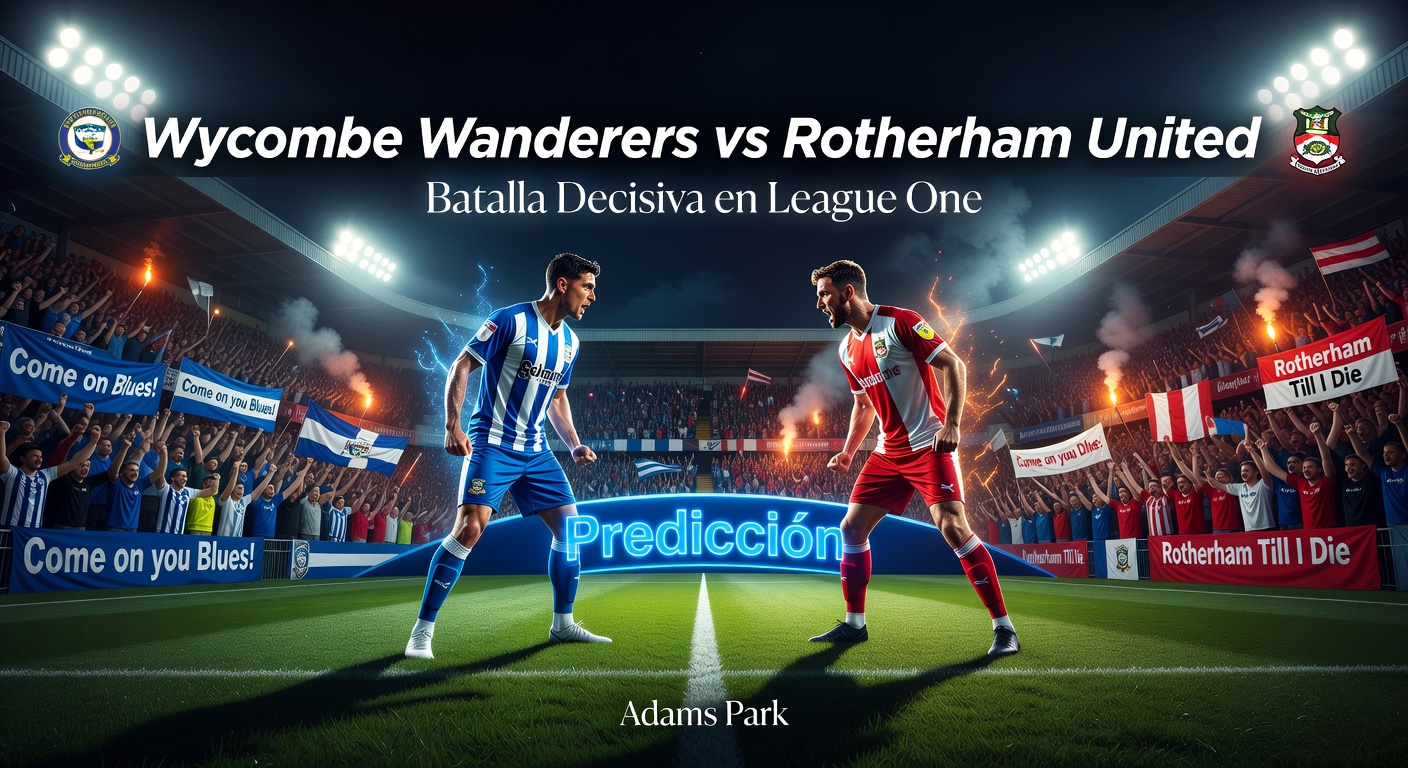 Wycombe vs Rotherham Pronóstico / Prediction