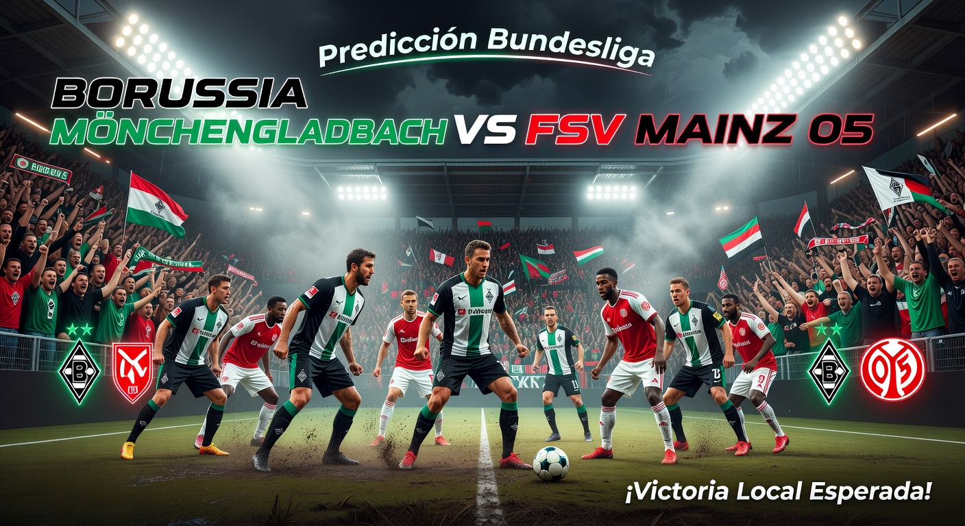 Borussia Mönchengladbach vs FSV Mainz 05 Pronóstico / Prediction