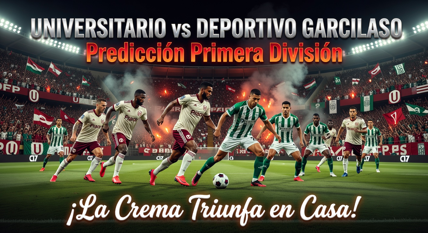 Universitario vs Deportivo Garcilaso Pronóstico / Prediction
